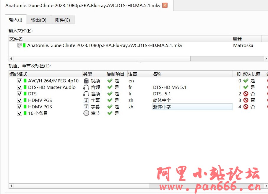 新片速递《坠落的审判 》法版24fps 32mb/s高码 1080p原盘remux【简繁中字】【38.8gb】